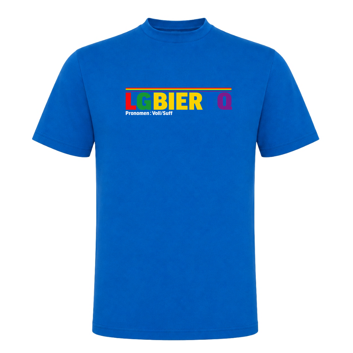 Unisex T-Shirt LGBIERTQ - Royal Blue 241