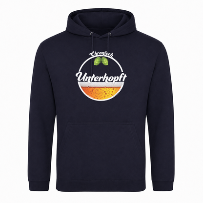 Unisex Hoodie Chronisch Unterhopft - French Navy
