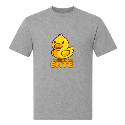 Unisex T-Shirt Psychisch am Ente - Grey Melange