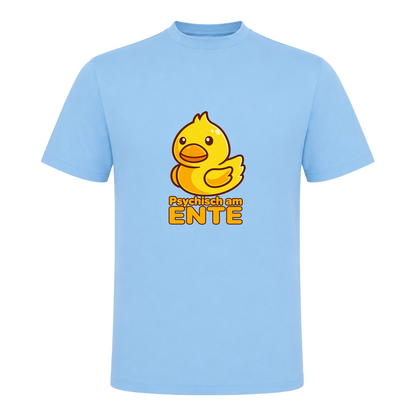 Unisex T-Shirt Psychisch am Ente - Sky Blue