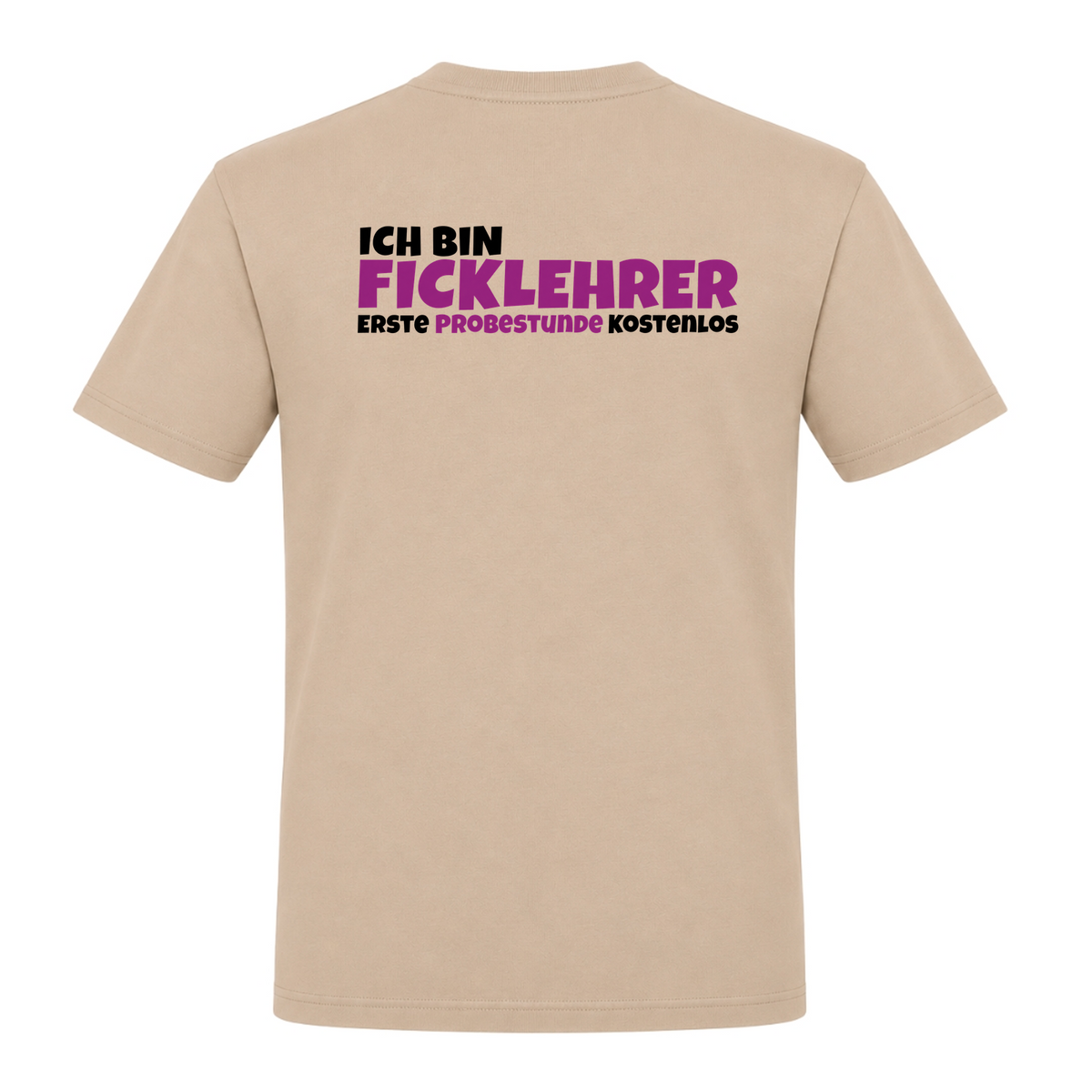 Unisex T-Shirt Ficklehrer Backprint - Rope - Rueckseite