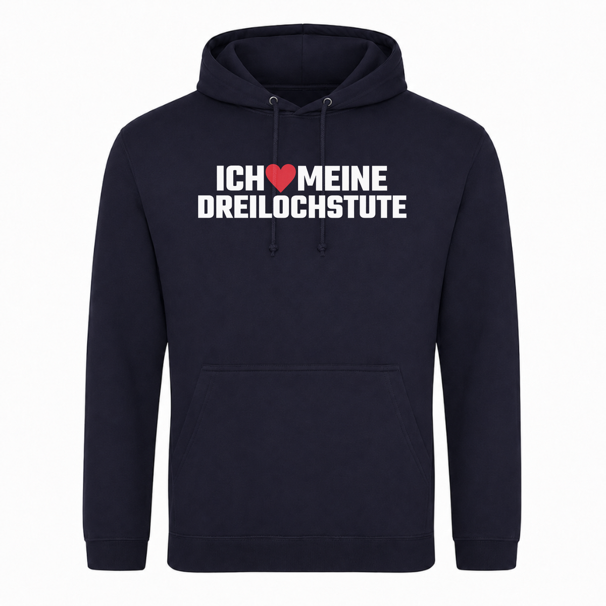 Unisex Hoodie Dreilochstute - French Navy