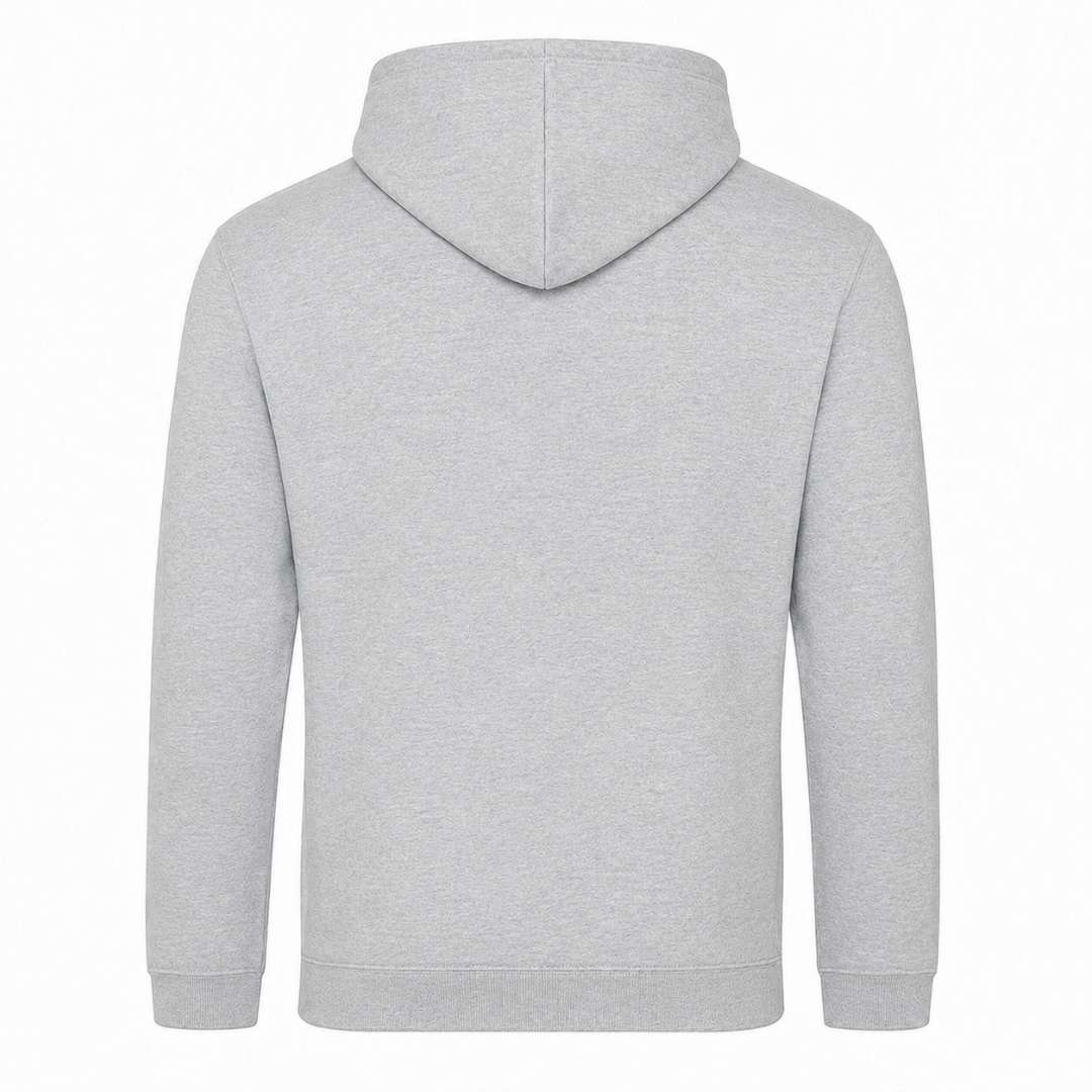 Unisex Hoodie Radlertrinker Abschieben -  Heather Grey - Rueckseite