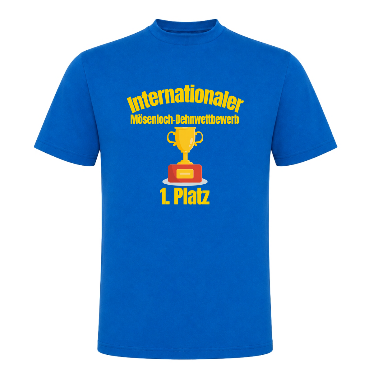 Unisex T-Shirt Mösenloch Wettbewerb - Royal Blue 241
