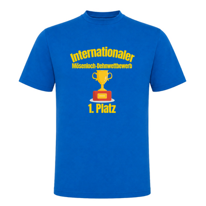 Unisex T-Shirt Mösenloch Wettbewerb - Royal Blue 241