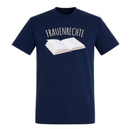Unisex T-Shirt Frauenrechte - French Navy