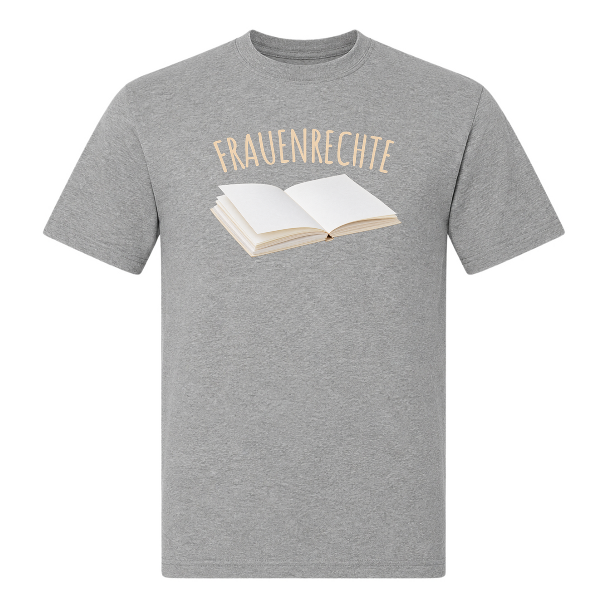 Unisex T-Shirt Frauenrechte - Grey Melange