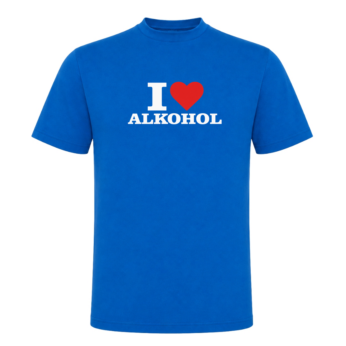 I ♥️ Alkohol Unisex T-Shirt - Royal Blue 241