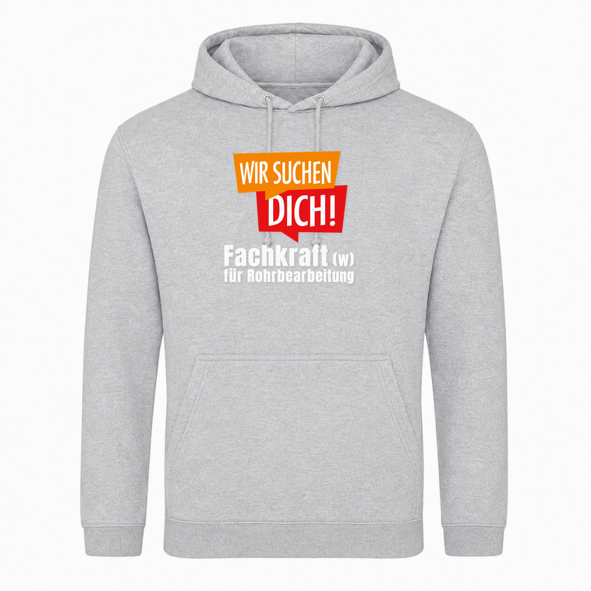 Unisex Hoodie Fachkraft für Rohrbearbeitung -  Heather Grey