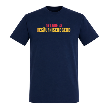 Unisex T-Shirt Besäufniserregend - French Navy
