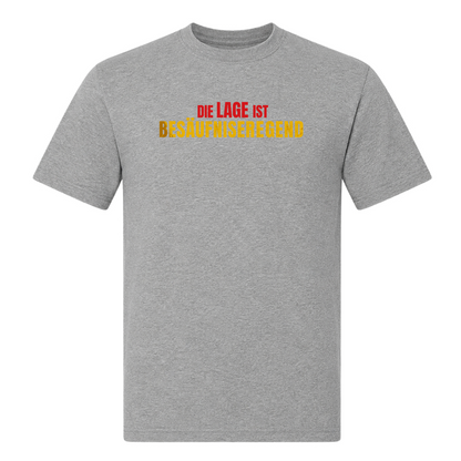 Unisex T-Shirt Besäufniserregend - Grey Melange