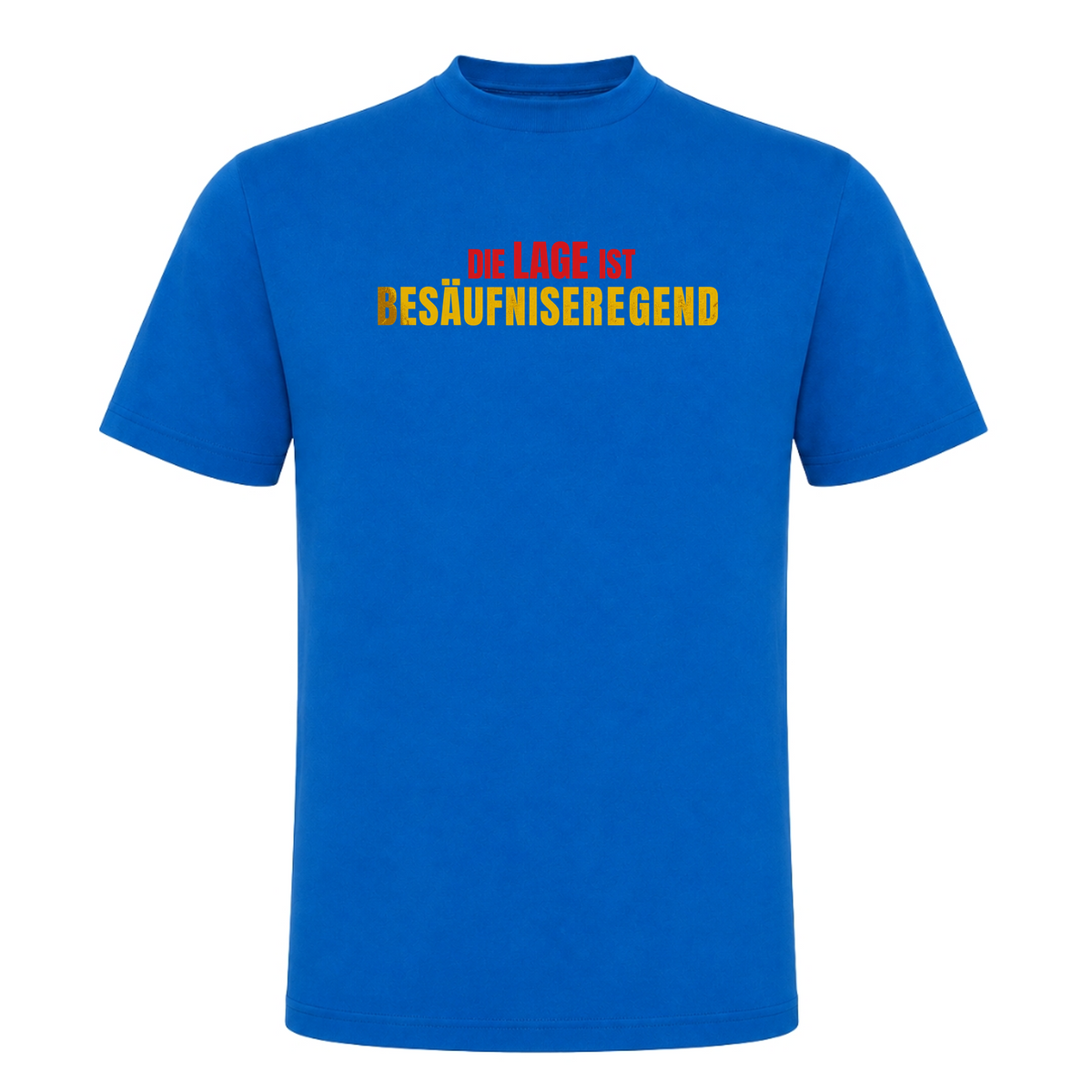 Unisex T-Shirt Besäufniserregend - Royal Blue 241
