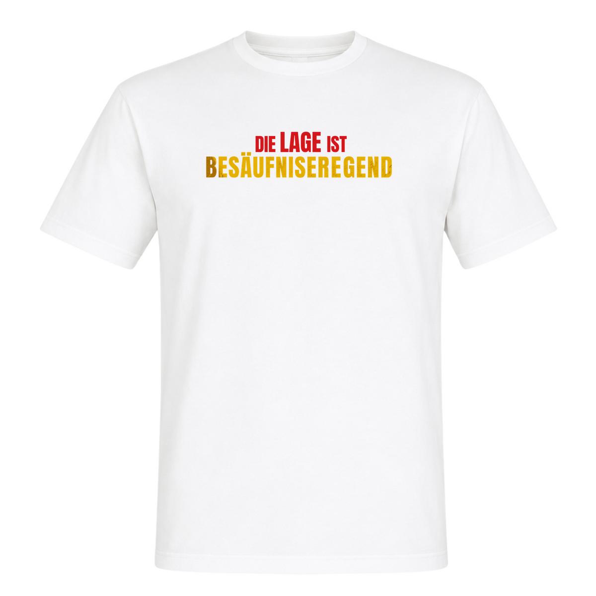 Unisex T-Shirt Besäufniserregend - White