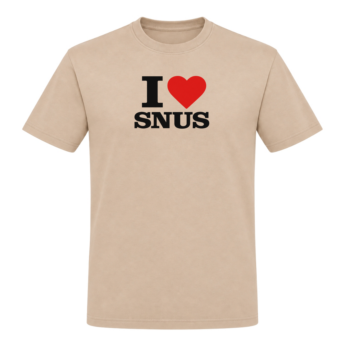 I ♥️ Snus Unisex T-Shirt - Rope