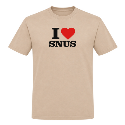 I ♥️ Snus Unisex T-Shirt - Rope