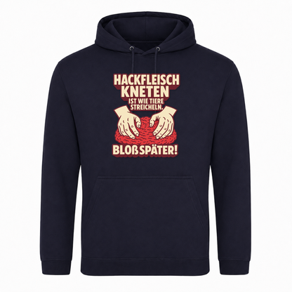Unisex Hoodie Hackfleisch Kneten - French Navy