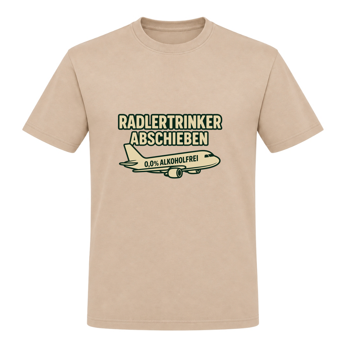 Unisex T-Shirt Radlertrinker Abschieben - Rope