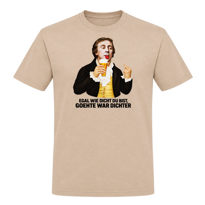 Unisex T-Shirt Goehte war Dichter - Rope