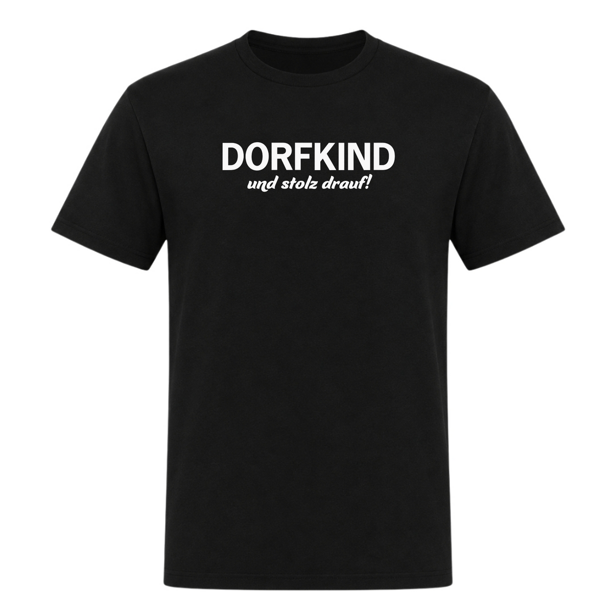Unisex T-Shirt Dorfkind - Deep Black