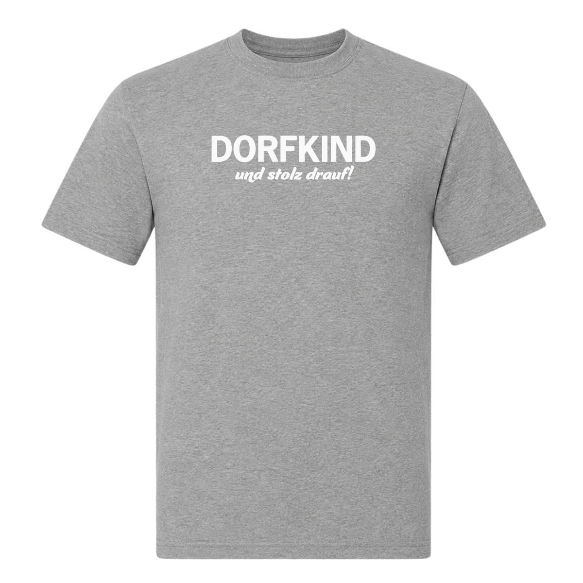 Unisex T-Shirt Dorfkind - Grey Melange