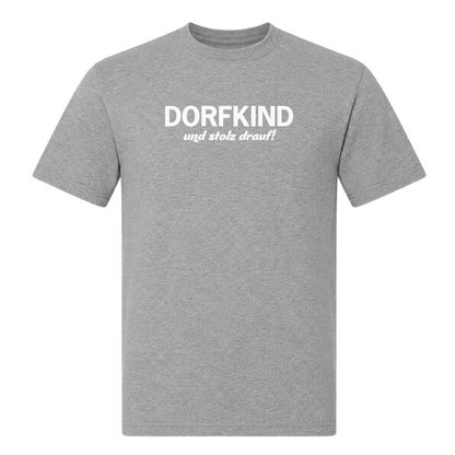 Unisex T-Shirt Dorfkind - Grey Melange