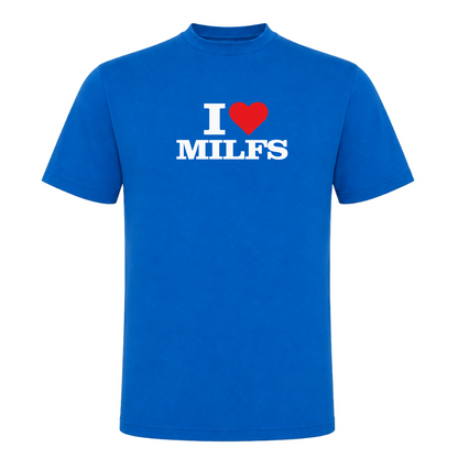 I♥️ Milfs Unisex T-Shirt - Royal Blue 241
