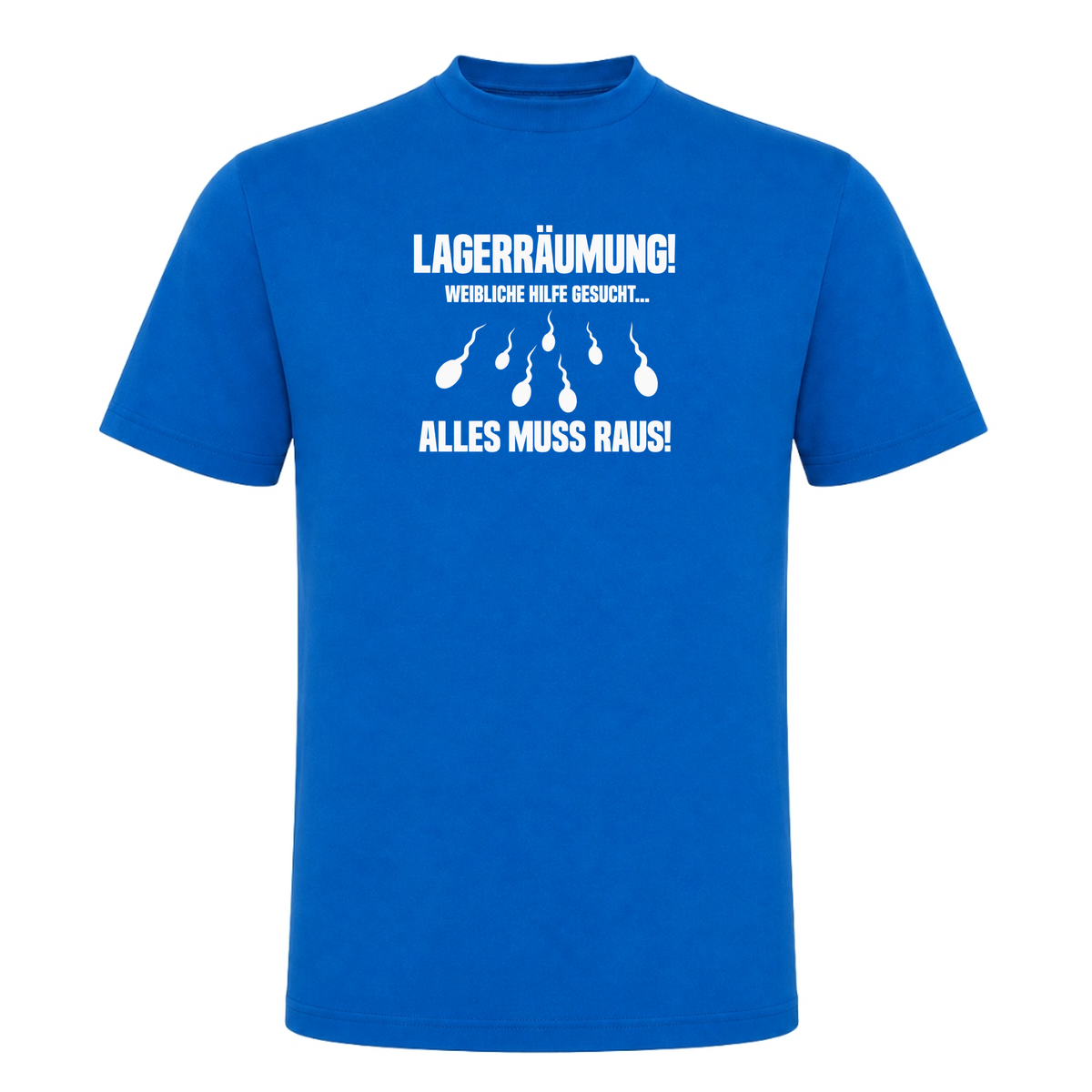 Unisex T-Shirt Lagerräumung - Royal Blue 241