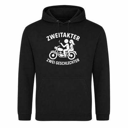 Unisex Hoodie ZWEITAKTER - Schwarz