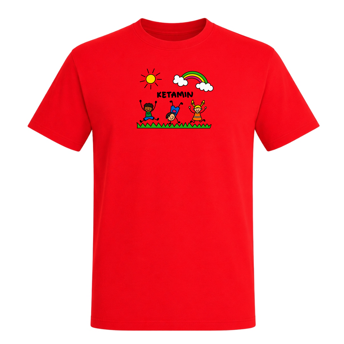 Unisex T-Shirt Ketamin - Red