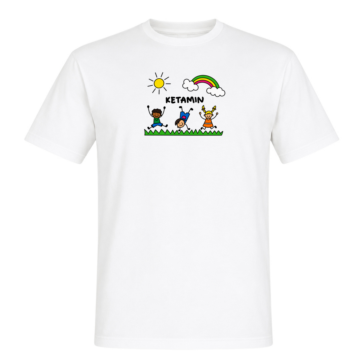 Unisex T-Shirt Ketamin - White