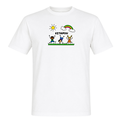 Unisex T-Shirt Ketamin - White