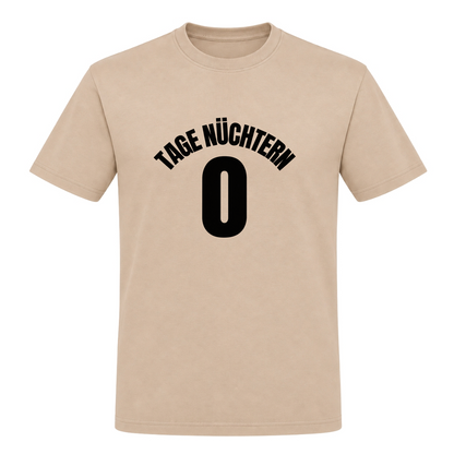 Unisex T-Shirt Tage Nüchtern - Rope