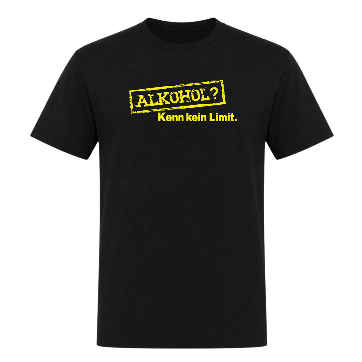 Unisex T-Shirt Kenn kein Limit - Deep Black