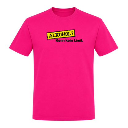 Unisex T-Shirt Kenn kein Limit - Fuchsia
