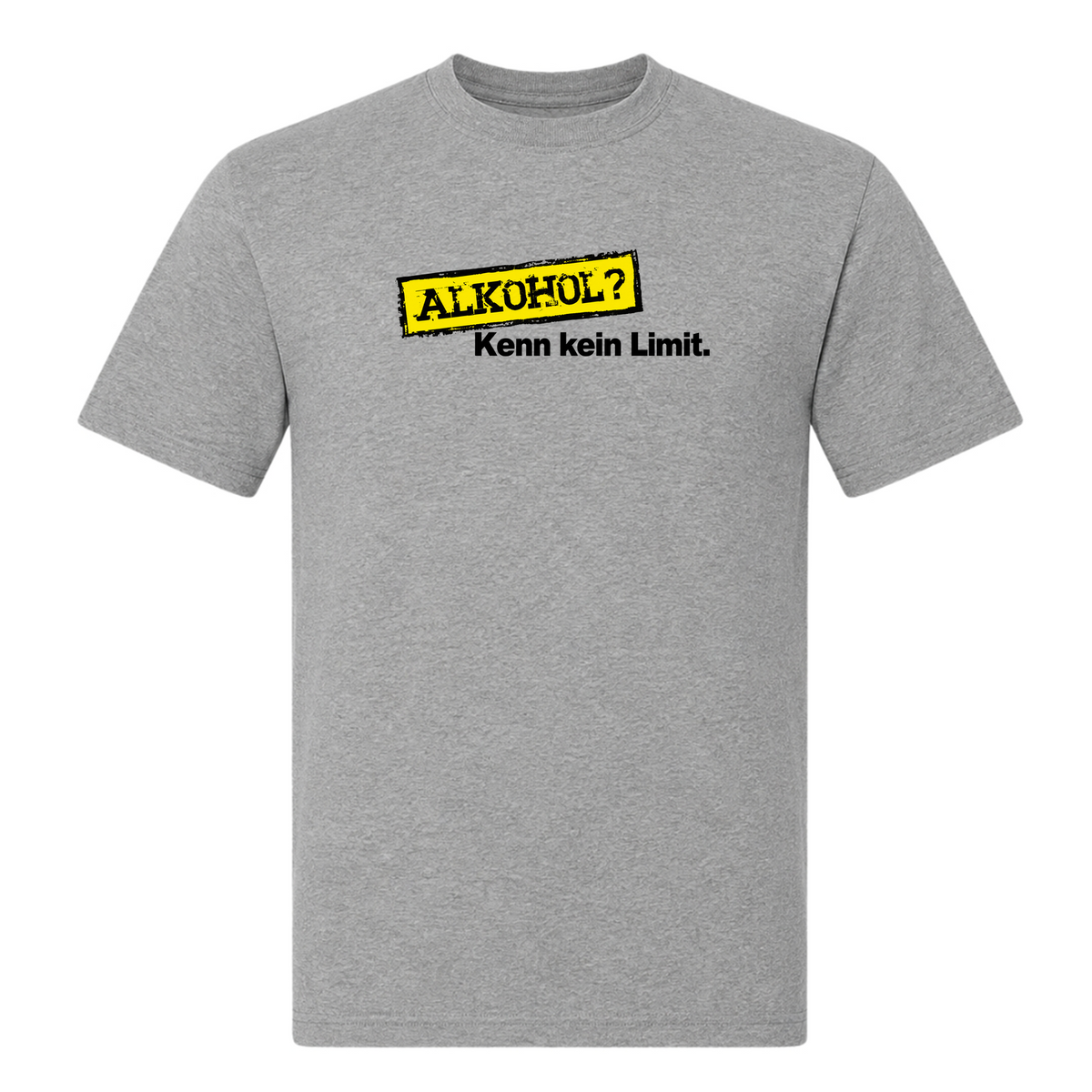 Unisex T-Shirt Kenn kein Limit - Grey Melange