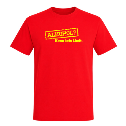 Unisex T-Shirt Kenn kein Limit - Red