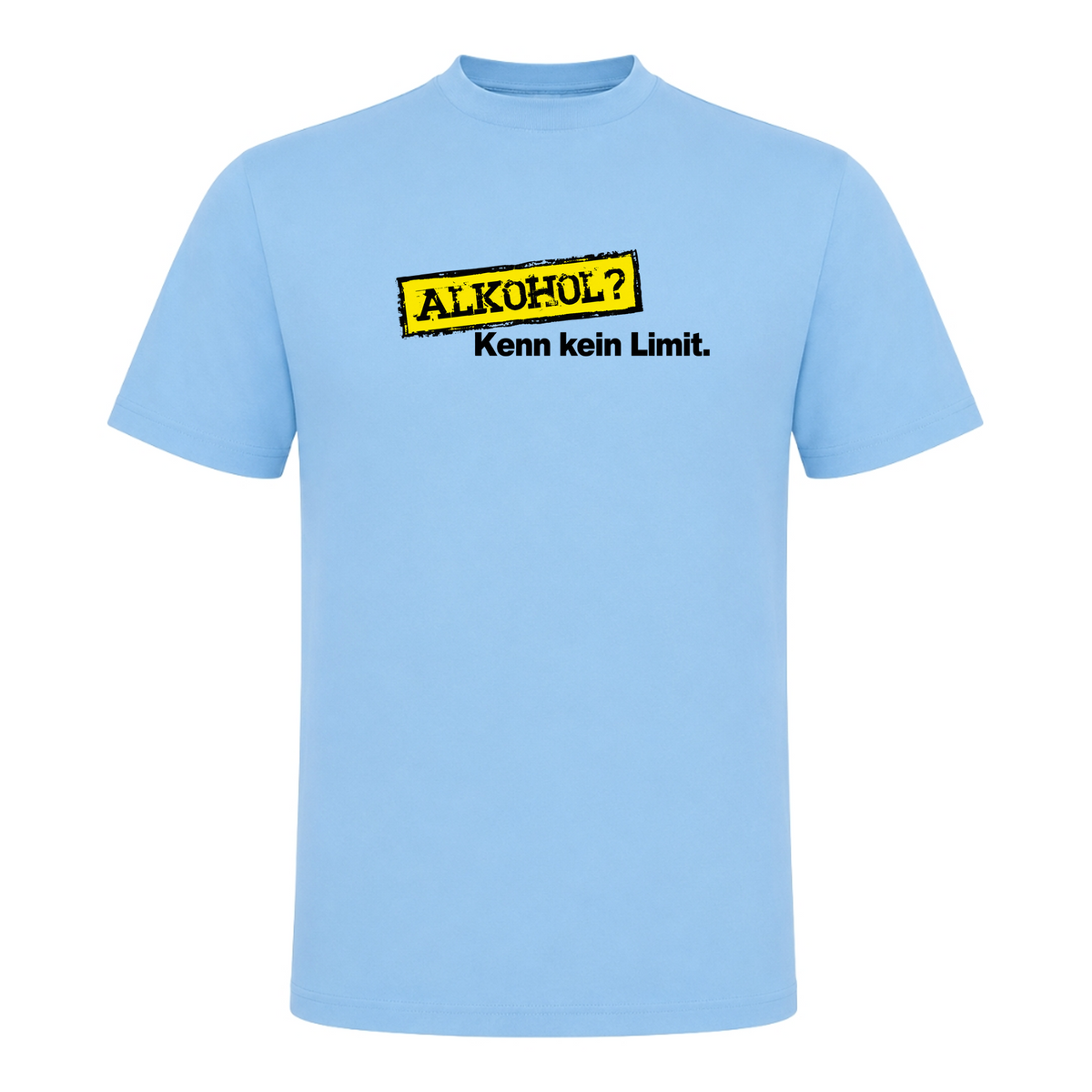 Unisex T-Shirt Kenn kein Limit - Sky Blue