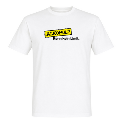 Unisex T-Shirt Kenn kein Limit - White