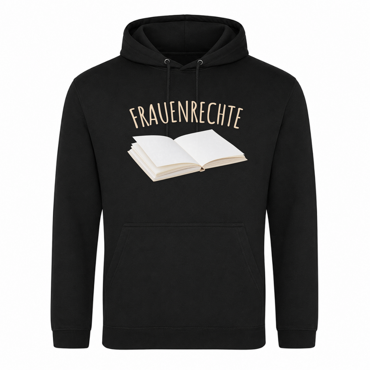 Unisex Hoodie Frauenrechte - Schwarz