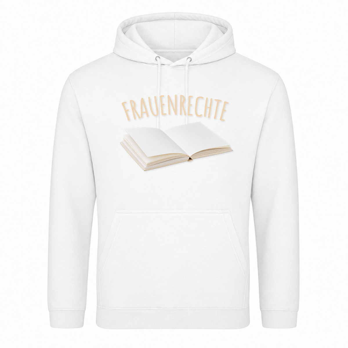 Unisex Hoodie Frauenrechte - Weiß