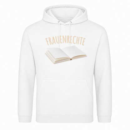 Unisex Hoodie Frauenrechte - Weiß
