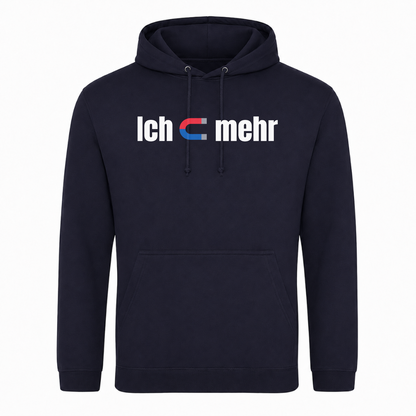 Unisex Hoodie Ich Magnet mehr - French Navy