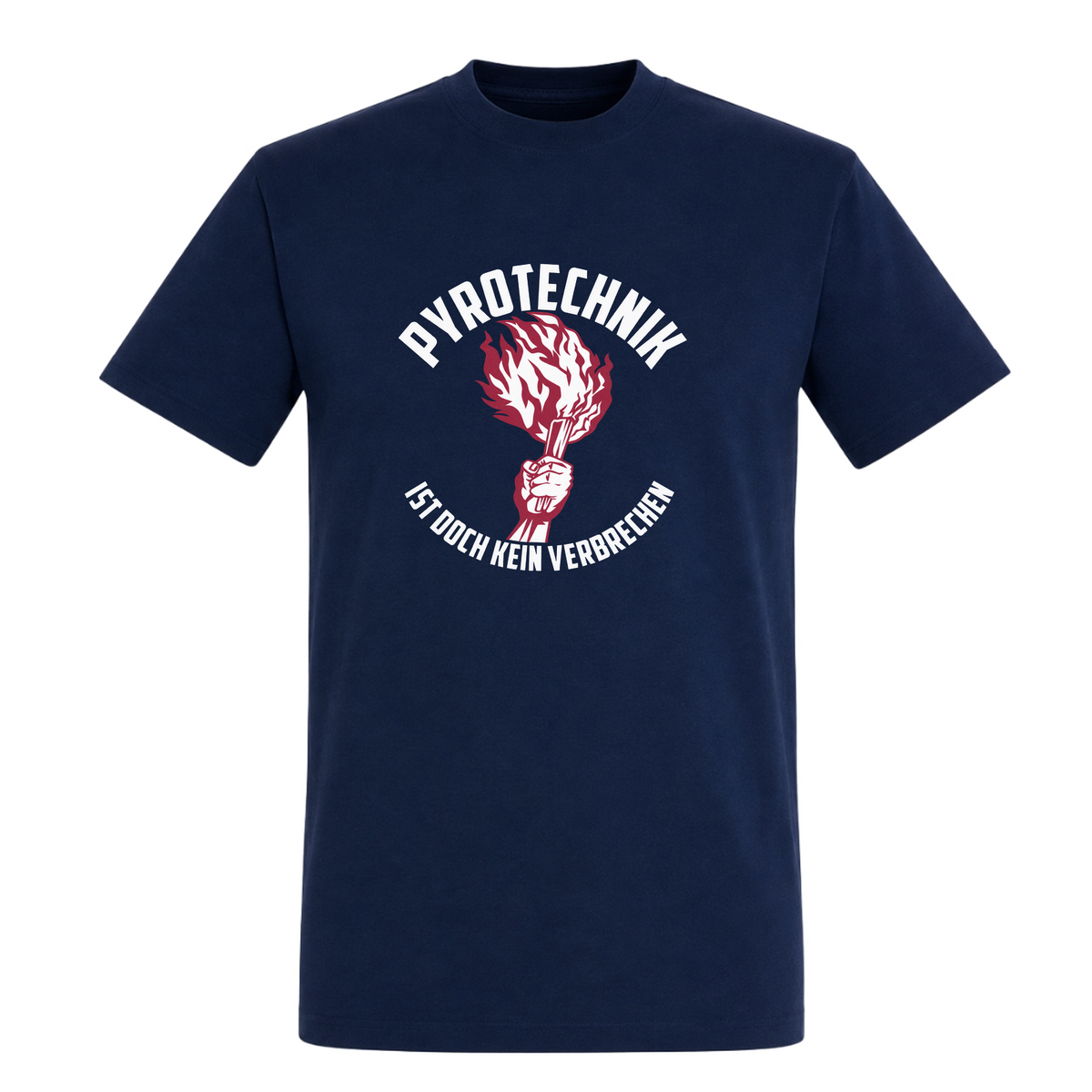 Unisex T-Shirt Pyroteeechnik - French Navy