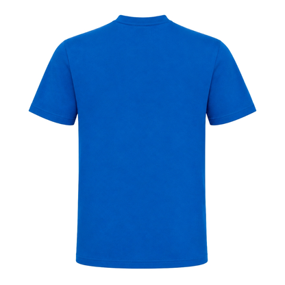 Unisex T-Shirt Pyroteeechnik - Royal Blue 241 - Rueckseite