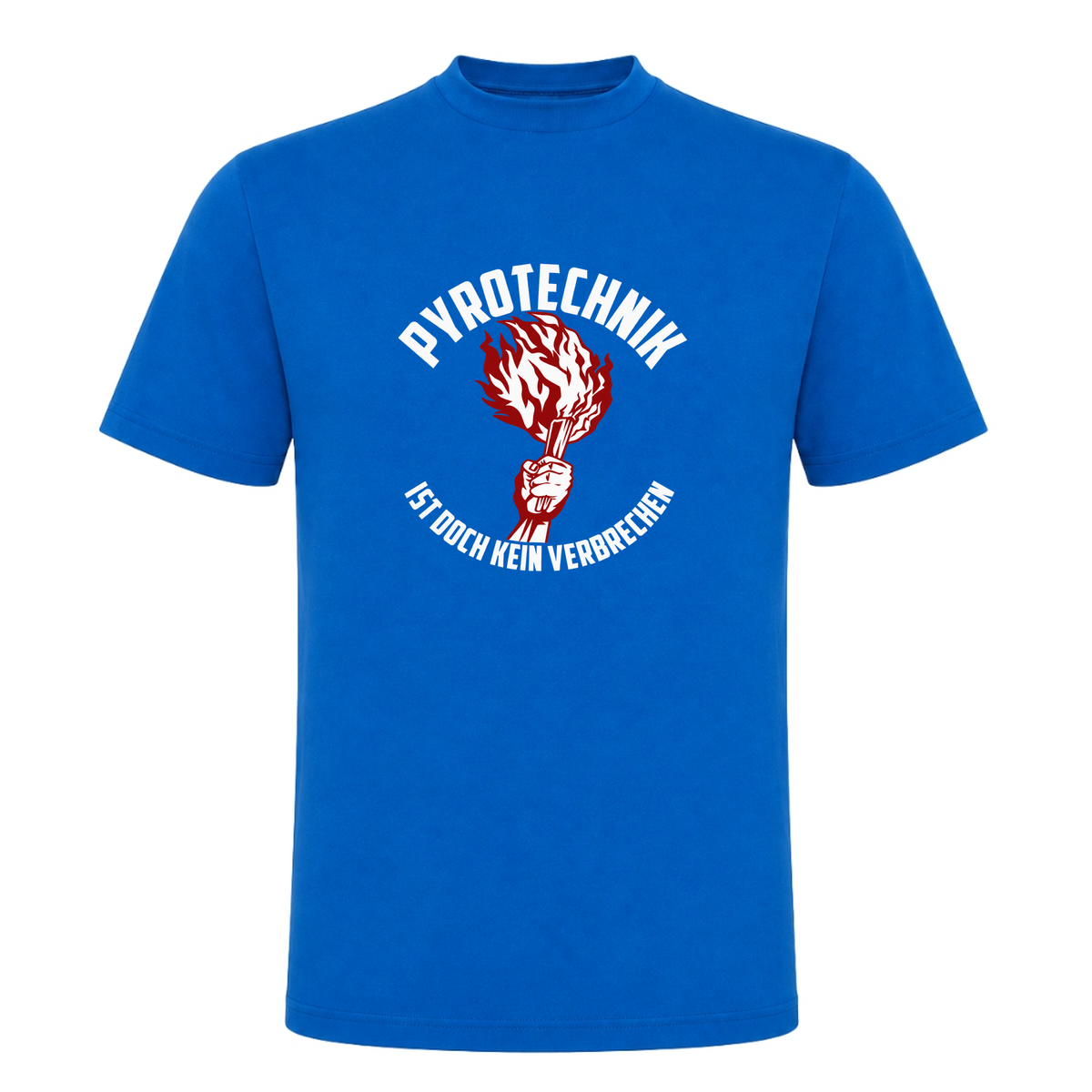 Unisex T-Shirt Pyroteeechnik - Royal Blue 241