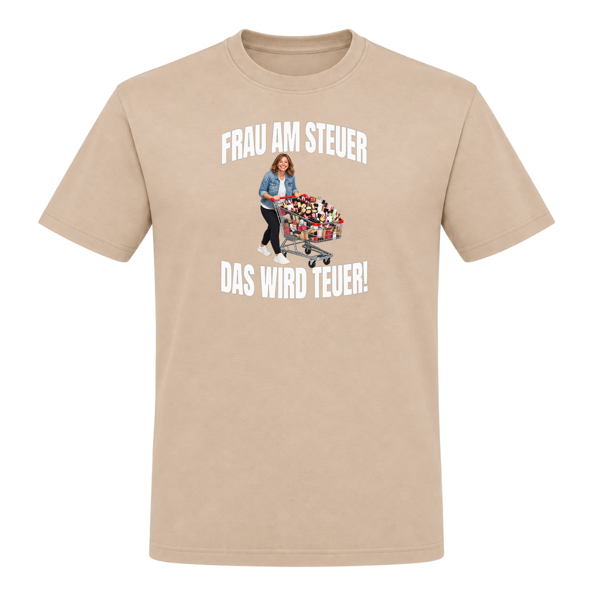 Unisex T-Shirt Frau am steuer! - Rope