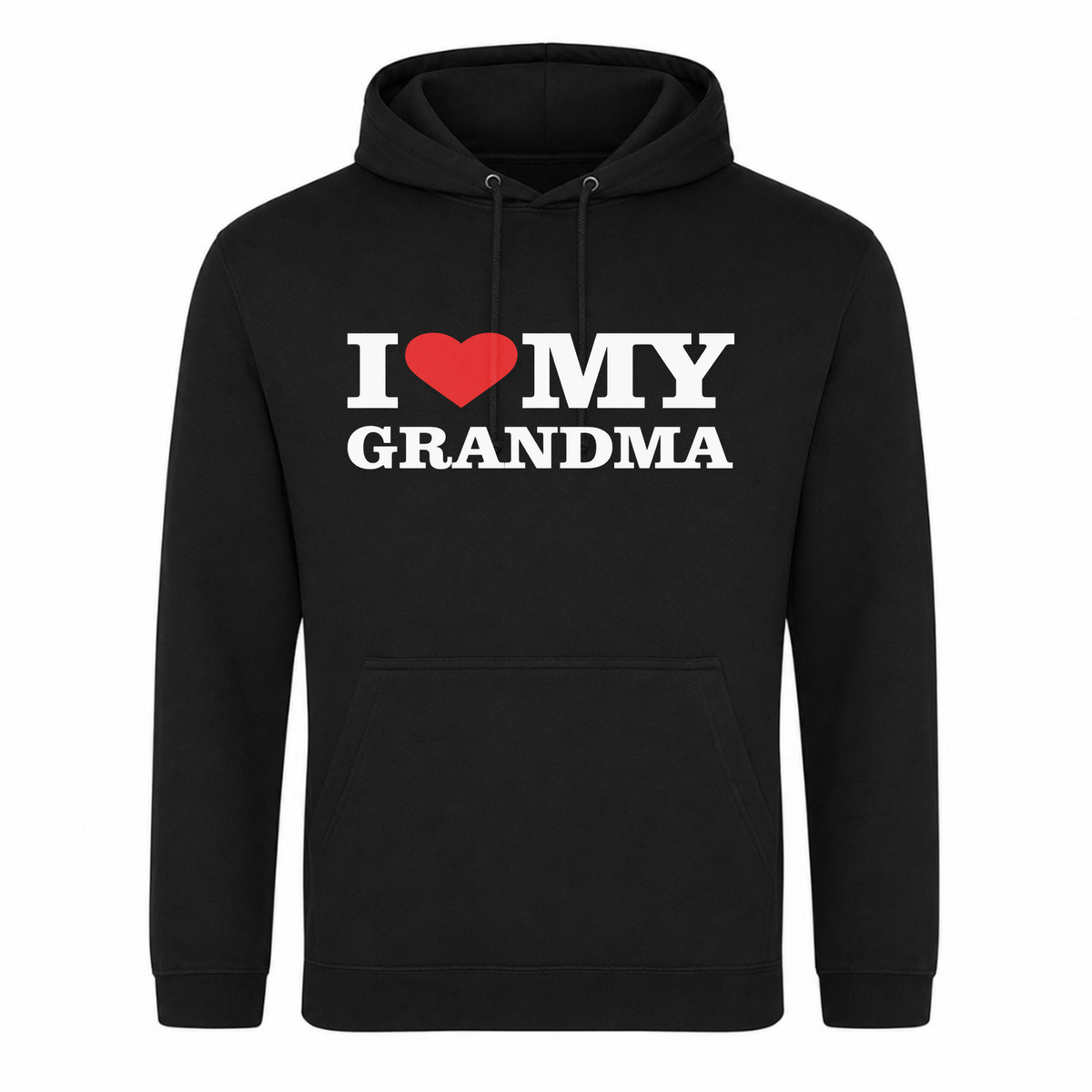 I ♥️  MY Grandma Unisex Hoodie - Schwarz