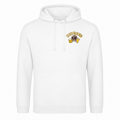 Unisex Hoodie Lecker Bierchen - Weiß
