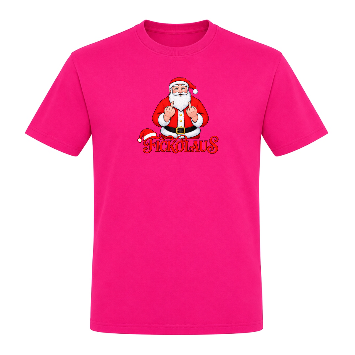 Unisex T-Shirt Fickolaus - Fuchsia