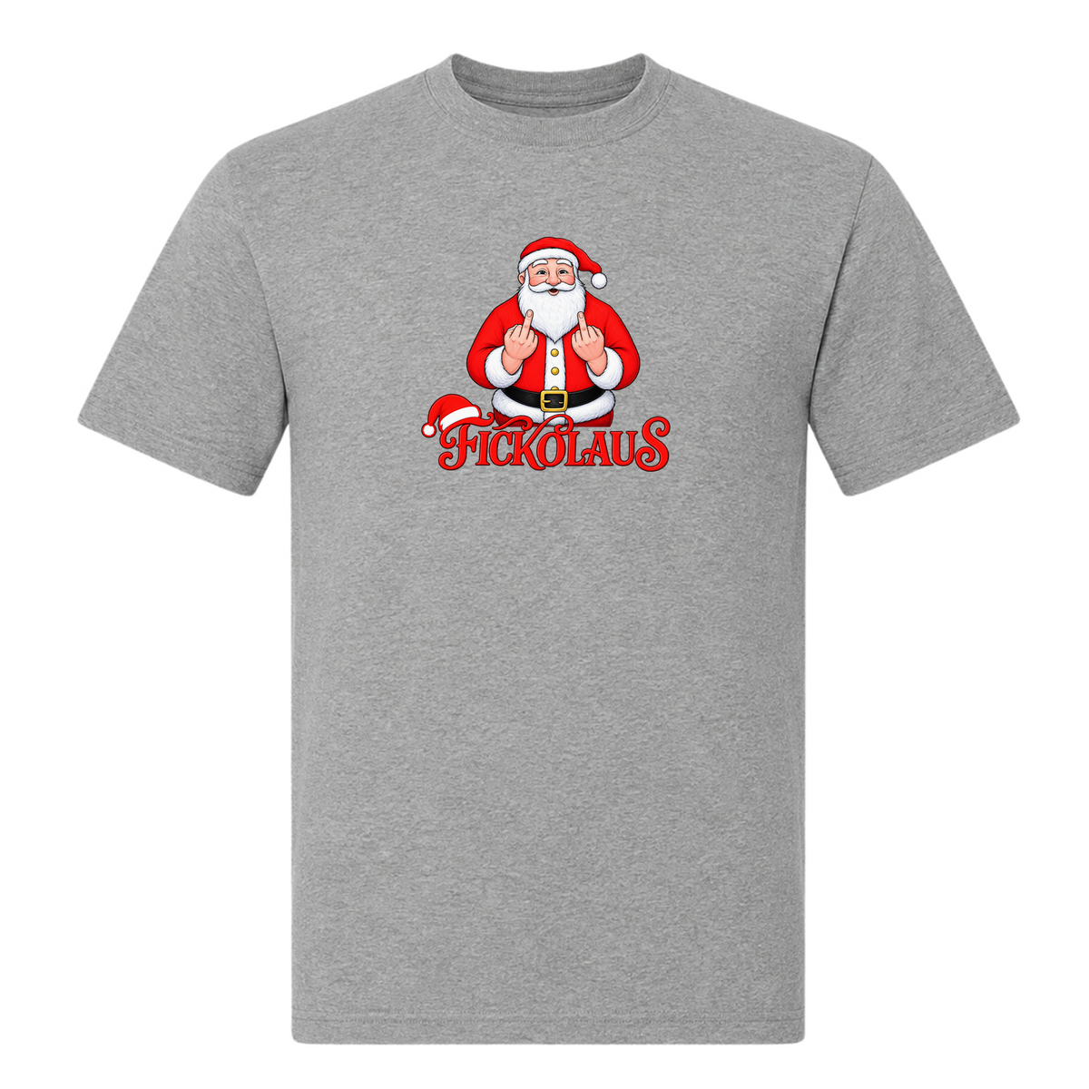 Unisex T-Shirt Fickolaus - Grey Melange